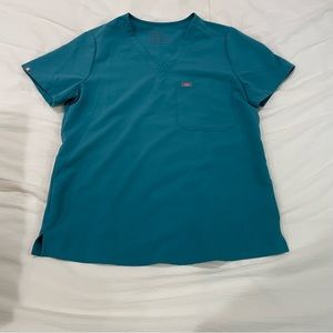 Figs Catarina Scrub Top - Cactus